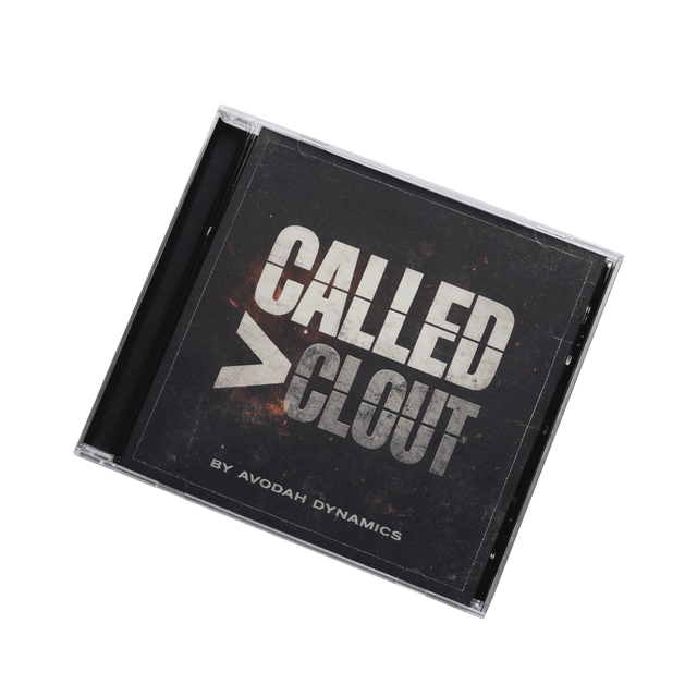 CALLED > CLOUT CD and Digital Bundle cover art, featuring minimal design for faith-based music and purpose-driven leadership tools.