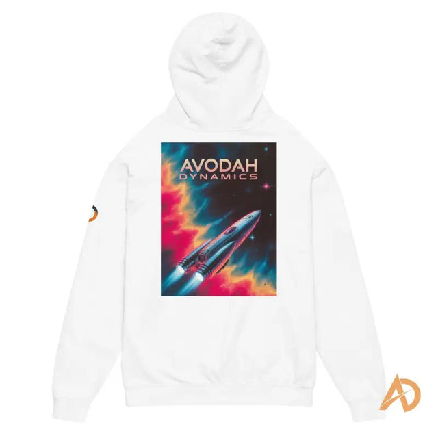 Faith Over Fear: Avodah Galaxy Edition Hoodie - Avodah Dynamics