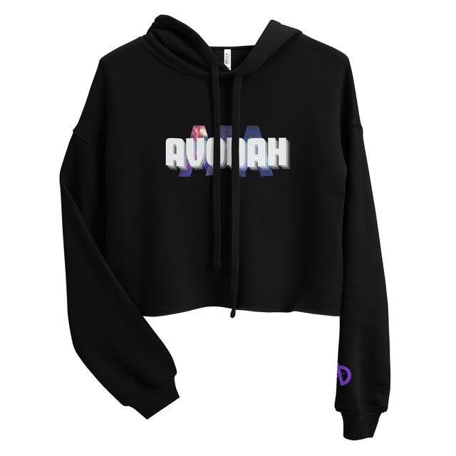Galaxy Crop Hoodie – Limitless Style, Faith - Fueled Statement - Avodah Dynamics