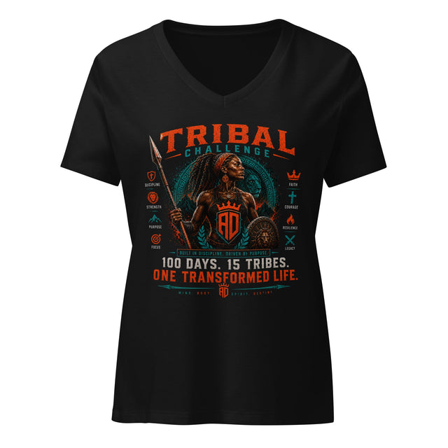 Women’s relaxed v - neck t-shirt - Avodah Dynamics