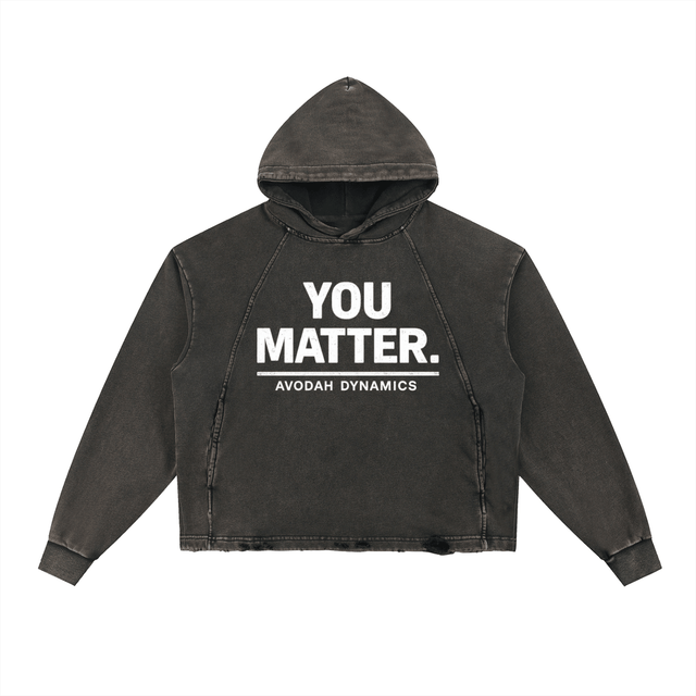 YOU MATTER Hoodie Bundle | Christian Streetwear & Mental Health eBook - Avodah Dynamics