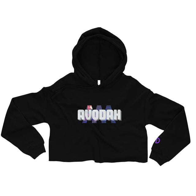 Galaxy Crop Hoodie – Limitless Style, Faith - Fueled Statement - Avodah Dynamics