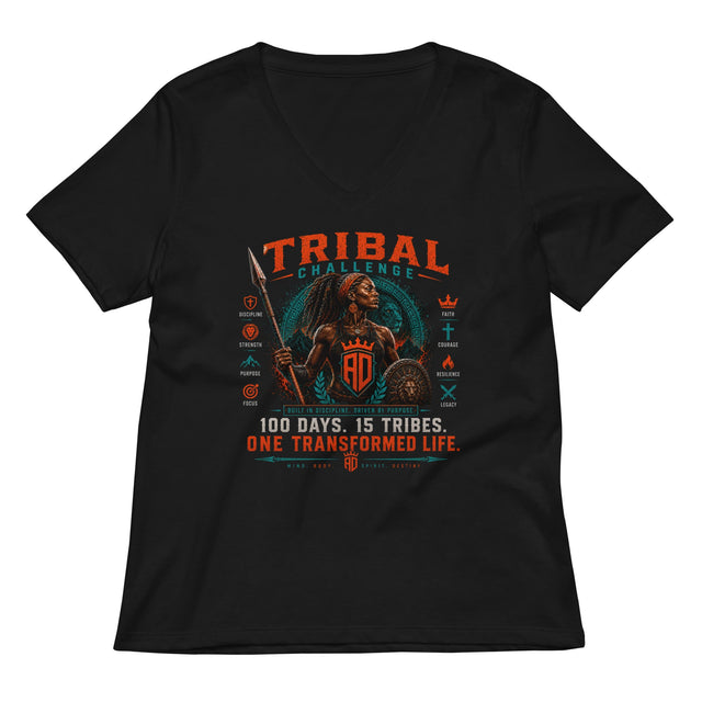 Women’s relaxed v - neck t-shirt - Avodah Dynamics